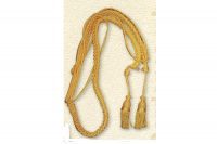 CORDÓN CON BORLAS DE GALA PARA UNIFORME MILITAR, COLOR ORO