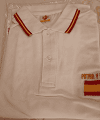 POLO BORDADO ESCUDO PATRIA Y HONOR