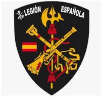 Pegatina Escudo Pico Logo Legión Color 40x60