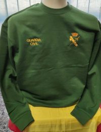 SUDADERA VERDE GUARDIA CIVIL
